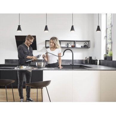 Hansgrohe maišytuvas plautuvei su ištraukiama žarna Talis M54 210 7