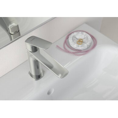 Hansgrohe maišytuvas praustuvui su ventiliu Logis 110 4