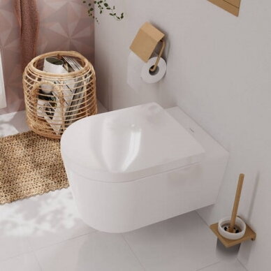 Hansgrohe pakabinamas WC su dangčiu EluPura S 540 AquaFall Flush 4