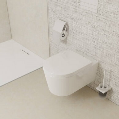 Hansgrohe pakabinamas WC su dangčiu EluPura S 540 AquaFall Flush 2
