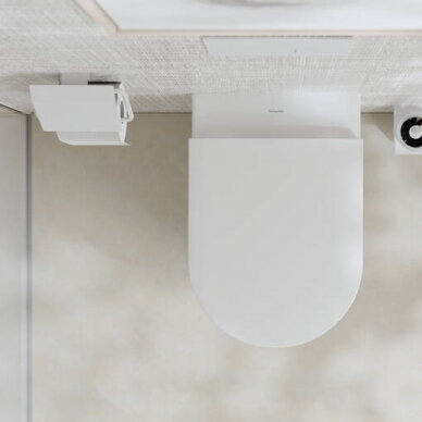 Hansgrohe pakabinamas WC su dangčiu EluPura S 540 AquaFall Flush 3