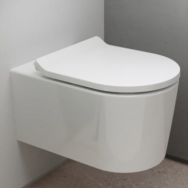 Hansgrohe pakabinamas WC su dangčiu EluPura S 540 3