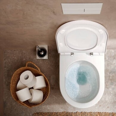 Hansgrohe pakabinamas WC su dangčiu EluPura S 540 AquaHelix Flush 4