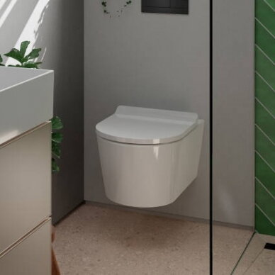 Hansgrohe pakabinamas WC su dangčiu EluPura S 540 AquaHelix Flush 2