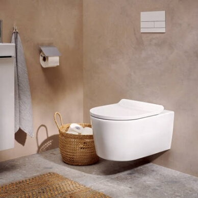 Hansgrohe pakabinamas WC su dangčiu EluPura S 540 AquaHelix Flush 3