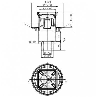 Hutterer & Lechner sausas trapas su ruošiniu plytelei įklijuoti HL310NPr-3020 2
