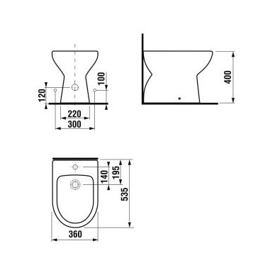 Jika pastatoma bidė Lyra Plus 832380 2