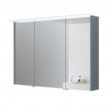 Kamė vonios spintelė su veidrodžiu LOFT 100