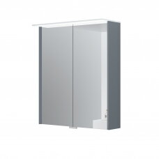 Kamė vonios spintelė su veidrodžiu LOFT 60