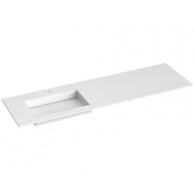 Kamė baldinis praustuvas CORIAN 160-L 2