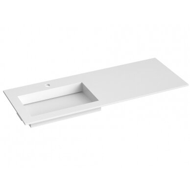 Kamė baldinis praustuvas CORIAN 120-L 2