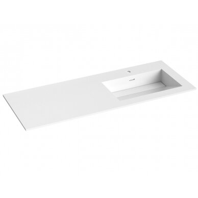 Kamė baldinis praustuvas CORIAN 120-R 2