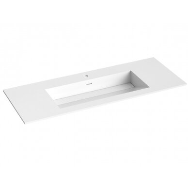 Kamė baldinis praustuvas CORIAN 120 2