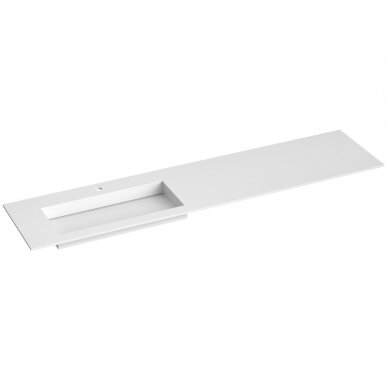 Kamė baldinis praustuvas CORIAN 200-L 2