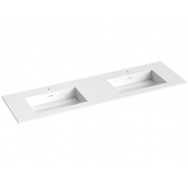 Kamė baldinis praustuvas CORIAN 160-D 2