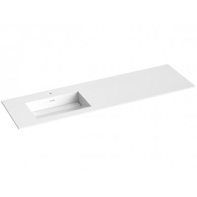Kamė baldinis praustuvas CORIAN 160-L 2