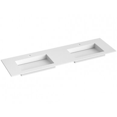 Kamė baldinis praustuvas CORIAN 160-D 2