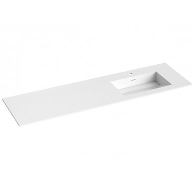 Kamė baldinis praustuvas CORIAN 160-R 2