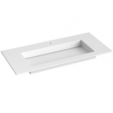 Kamė baldinis praustuvas CORIAN 100 2