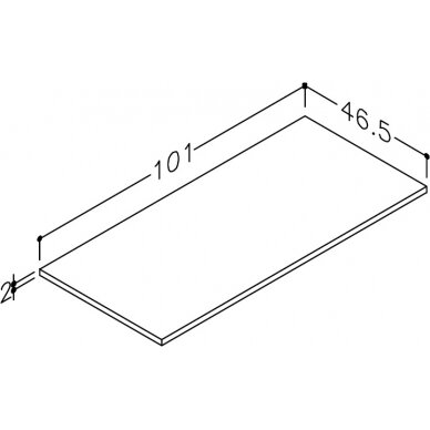 Kamė dekton/marmuro stalviršis 100 2