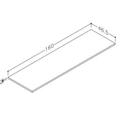 Kamė dekton/marmuro stalviršis 160 2