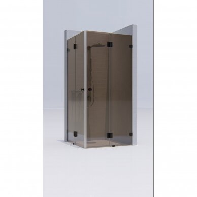 Kamė dušo kabina 550-1400mm Modelis 12 3