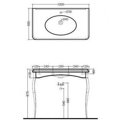 Kerasan praustuvas Retro 1000x550 1049K0 2