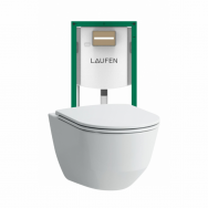 Laufen pakabinamo unitazo komplektas PRO