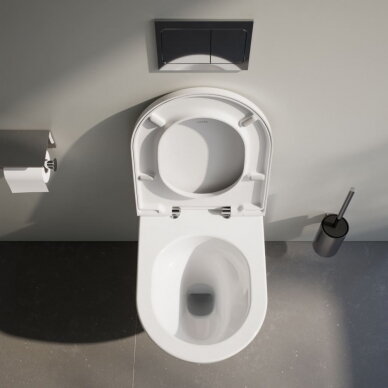 Laufen pakabinamas unitazas Pro X Rimless Silent Flush 4