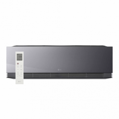 LG bevėjis šilumos siurblys oro kondicionierius Artcool AI Air Mirror 2,5/3,2 kW AA09SP.NS1