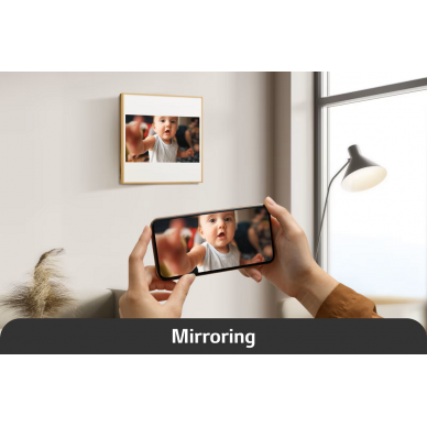 LG šilumos siurblys oro kondicionierius Artcool Gallery LCD 2,5/3,3 kW A09GA2 4