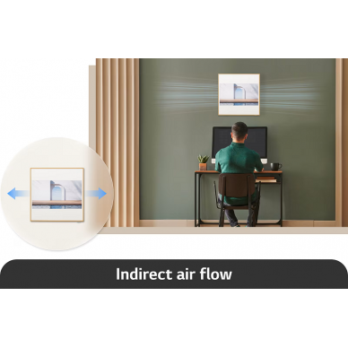 LG šilumos siurblys oro kondicionierius Artcool Gallery LCD 3,5/4,0 kW A12GA2 6