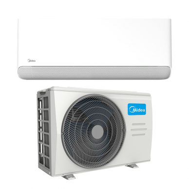 Midea bevėjis šilumos siurblys oro kondicionierius 3,6/3,8 Breezeless E