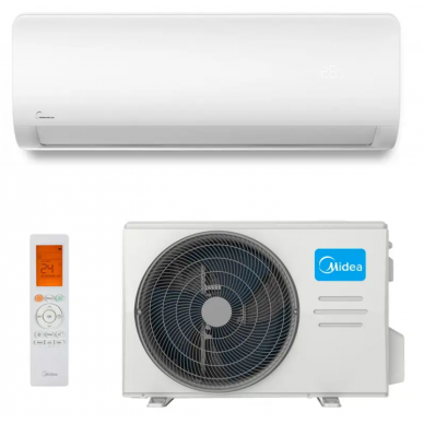Midea šilumos siurblys oro kondicionierius Xtreme Save ECO MSAGBU-12HRFNX-QRD0GW + MOX102-12HFN8-QRD0GW