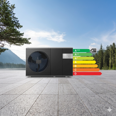 Midea monoblokas šilumos siurblys oras vanduo Arctic 6.2 kW 5