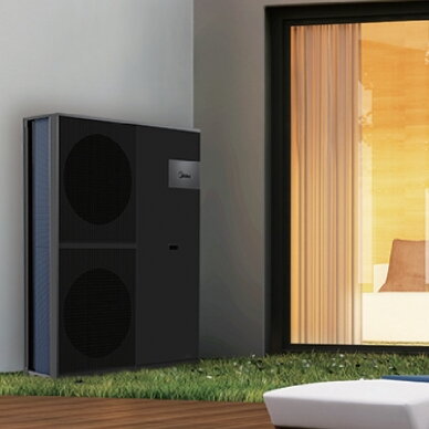 Midea monoblokas šilumos siurblys oras vanduo Mars 30.0 kW 4