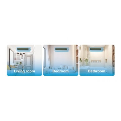 Midea oro kondicionierius šilumos siurblys 5.3/6.0 kW 6