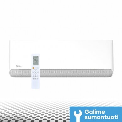 Midea sieninė vidinė dalis Breezeless E 5.3/5.6 kW