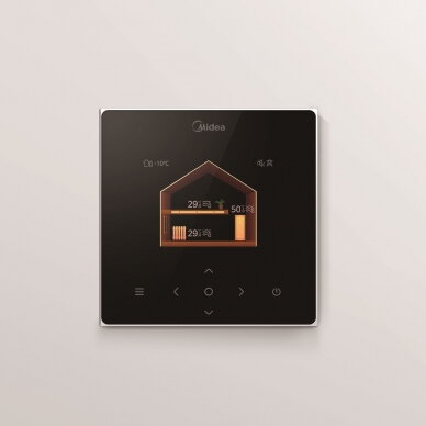 Midea šilumos siurblys oras vanduo M-Thermal Arctic 8 kW 3
