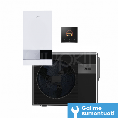 Midea šilumos siurblys oras vanduo M-Thermal Arctic 8 kW