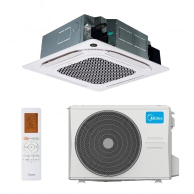 Midea šilumos siurblys oro kondicionierius BreezeleSS+ MCD1-24HRFNX-QRD0W(GA)+MOX430U-24HFN8-QRD1W(GA)