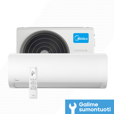 Midea oro kondicionierius šilumos siurblys oro kondicionierius Xtreme Heat 3.5/4.3 kW