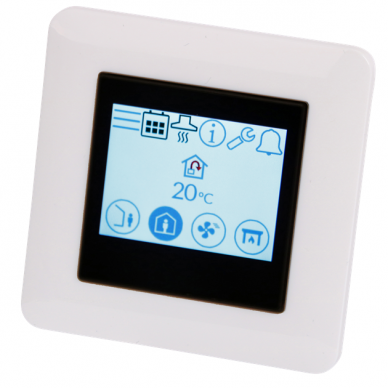Valdymo pultas NordicPanel Flexit rekuperatoriams (baltas)
