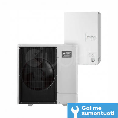 Mitsubishi Electric šilumos siurblis oras-vanduo Ecodan E-gen 10,0 kW