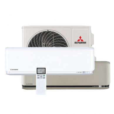 Mitsubishi Heavy Industries šilumos siurblys oro kondicionierius SRK-ZSX-W 3,5/4,3 kW 2