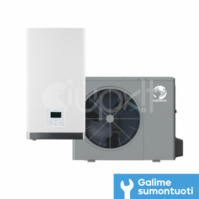 Nordis šilumos siurblys oras-vanduo Optimus Pro 10kW