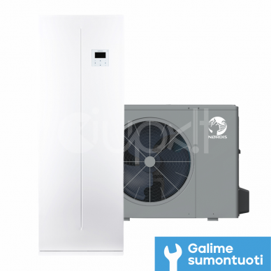 Nordis šilumos siurblys oras-vanduo Optimus Pro 8kW 190l