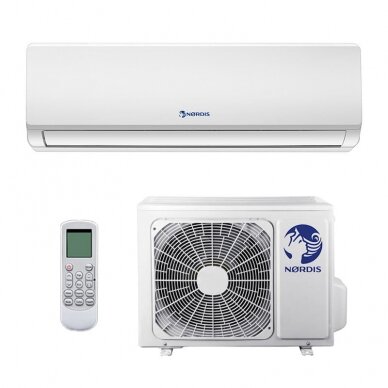 Nordis šilumos siurblys oro kondicionierius 2,6kW SIRIUS 2