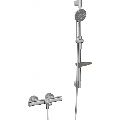 ORAS dušo komplektas su termostatiniu maišytuvu Aurelia 8