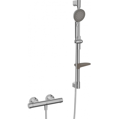 ORAS dušo komplektas su termostatiniu maišytuvu Aurelia